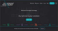 Desktop Screenshot of convergenttechnology.com