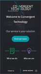 Mobile Screenshot of convergenttechnology.com